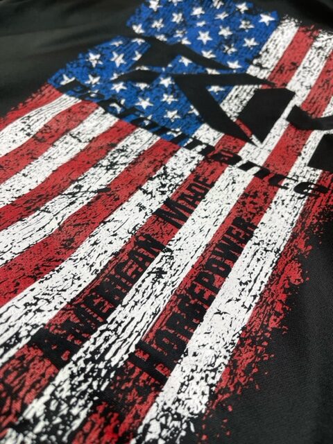 TKM Black/American Flag Hoodie | TKM Performance